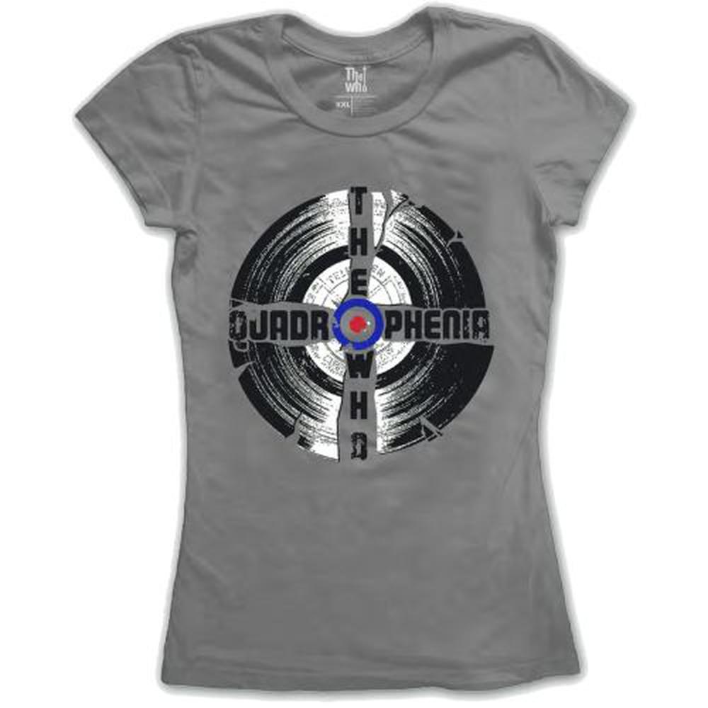 The Who - Quadrophenia Dames Tshirt - Grijs